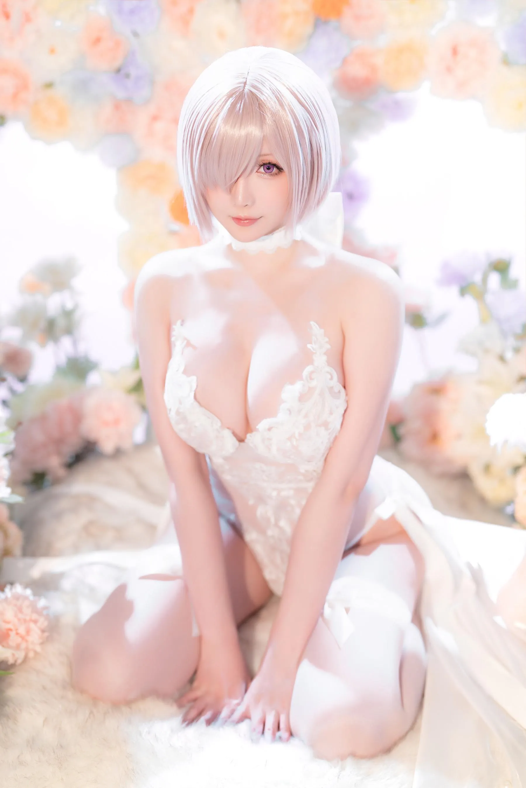 星之迟迟 – NO.141 FGO-玛修同人婚纱 [79P]插图7